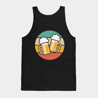 2 Clinking Beer Glasses For A Cheer! (Sun / 5C) Tank Top